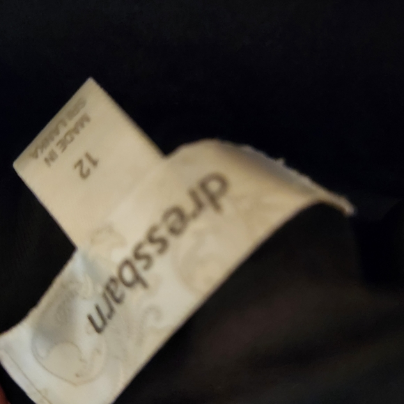 dressbarn Blue and Black Patterned Maxi Dress - Picture 2 of 2